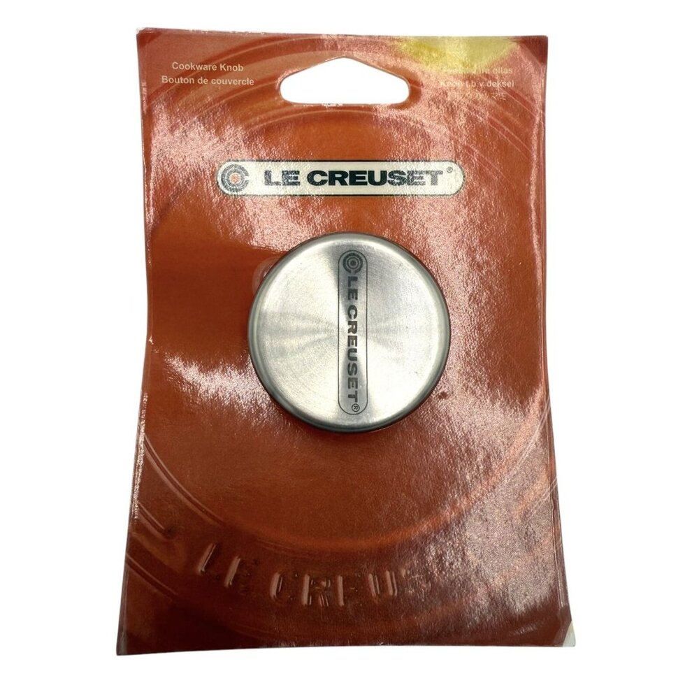 Le Creuset Stainless Steel Replacement Cookware Knob 2 Inch NEW
